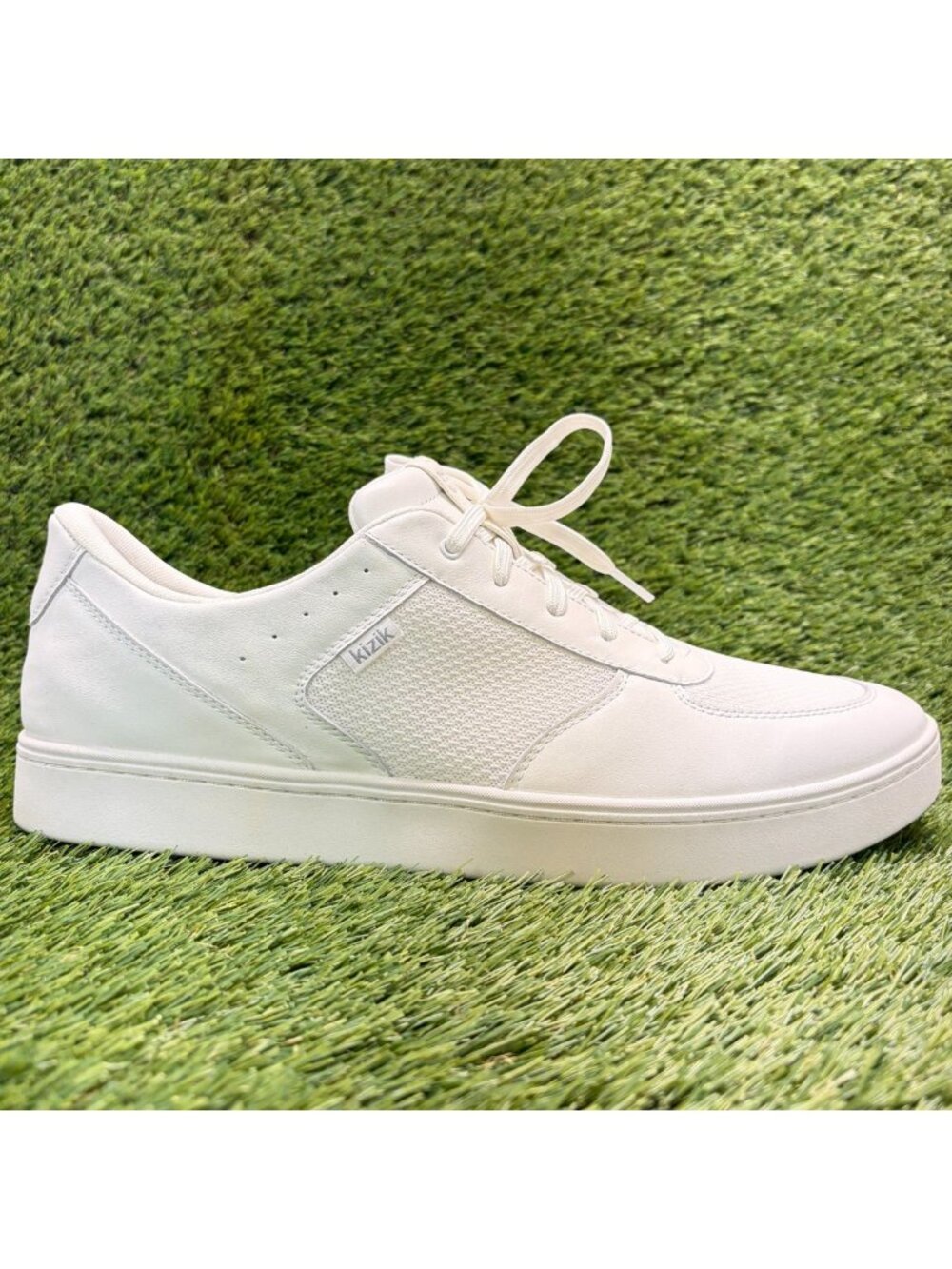 Kizik Oslo Mens Size 15 Optic White Athletic Running Hands Free Shoes Sneakers